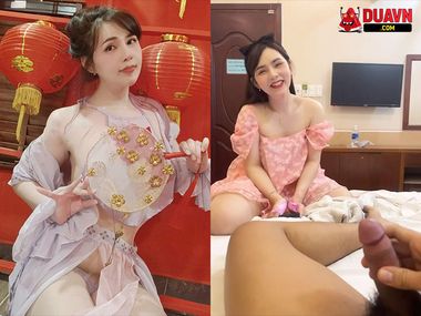 Em người yêu dâm đãng cứ thấy cu là cười lao vào bú